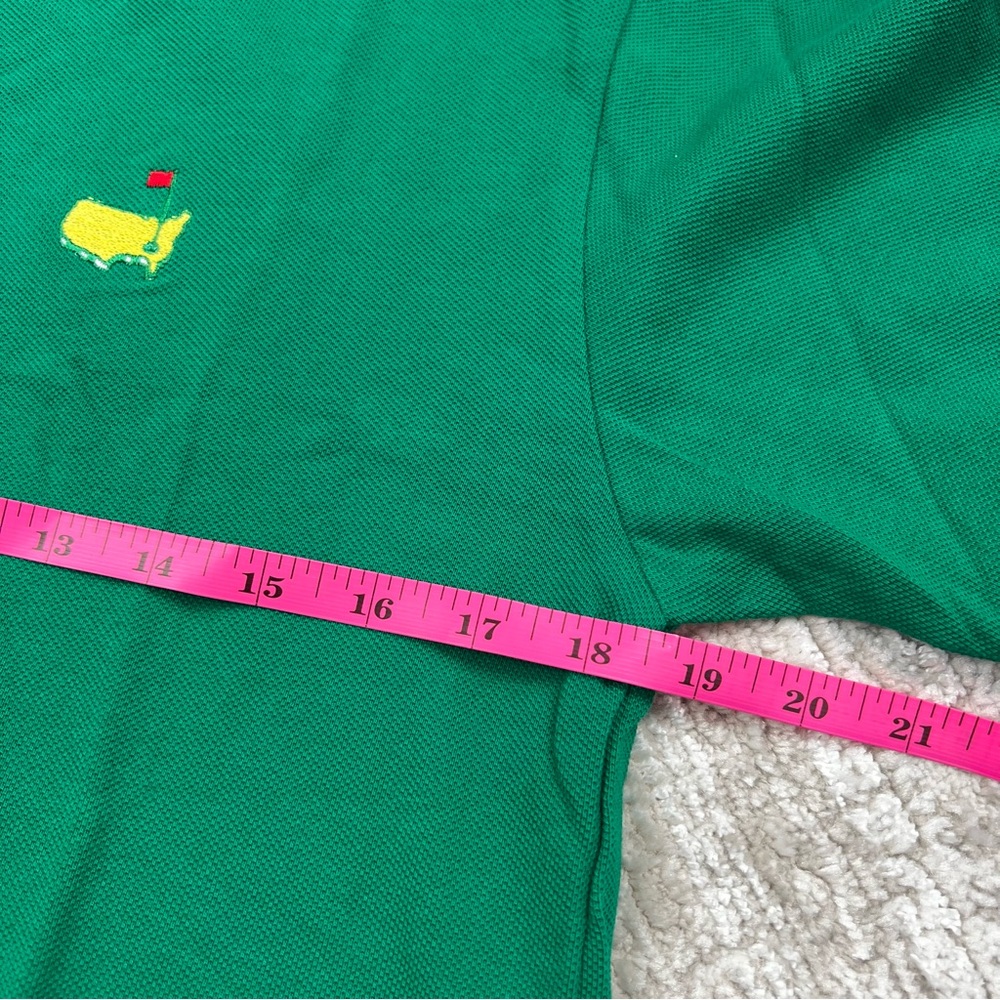 Vintage Izod Club Masters Augusta National Green Polo Women’s Small - Picture 4 of 5